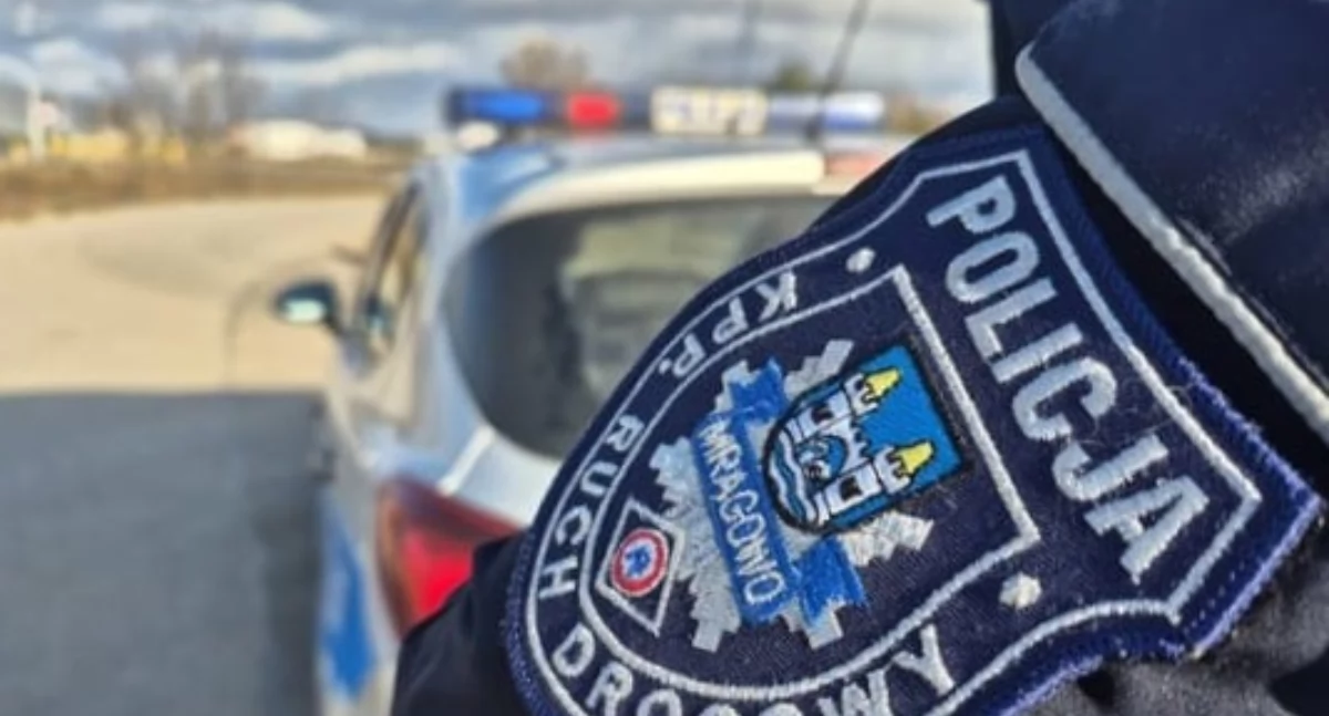 Pirat drogowy złapany w Mojtynach. Stracił prawo jazdy i zapłaci rekordowy mandat