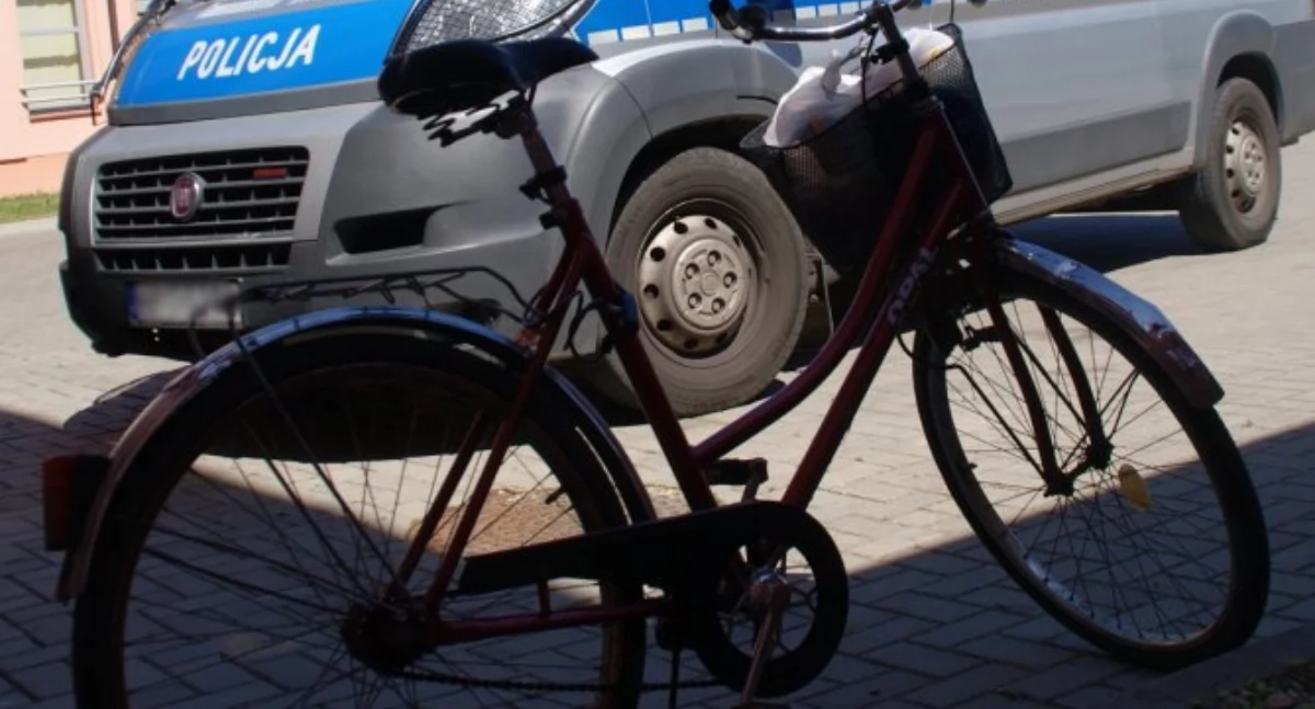 Nieodpowiedzialny rowerzysta zatrzymany w Mikołajkach