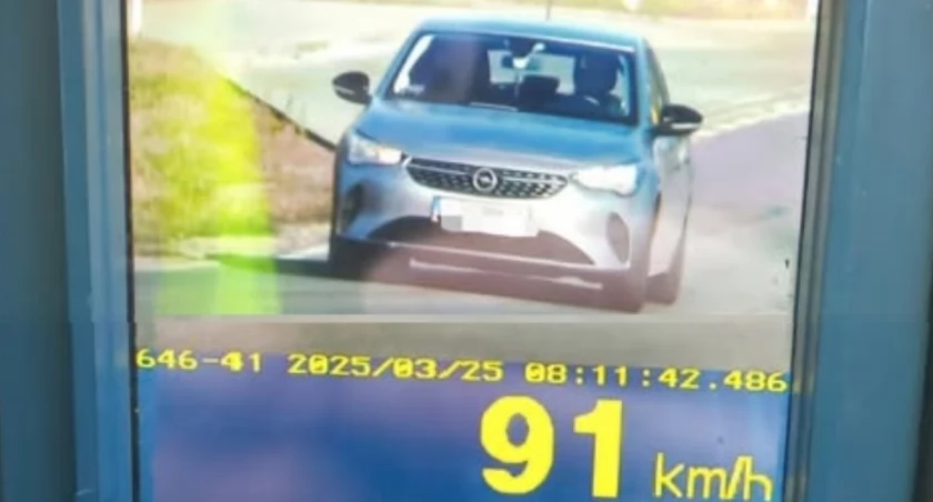 Niebezpieczna jazda w Baranowie – 51 km/h za szybko!