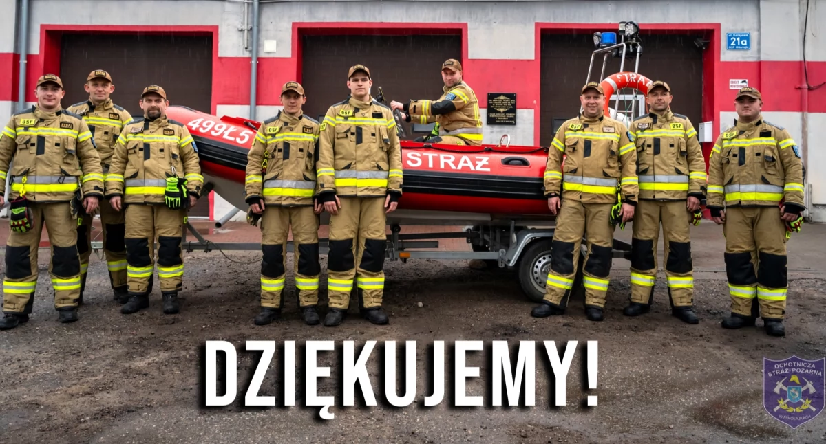 Sukces zbiórki OSP Mikołajki! Remont pontonu ratunkowego stał się faktem