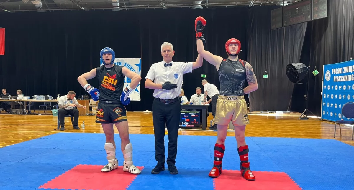 Bartosz Stańczyk mistrzem Polski młodzieżowców w kickboxingu