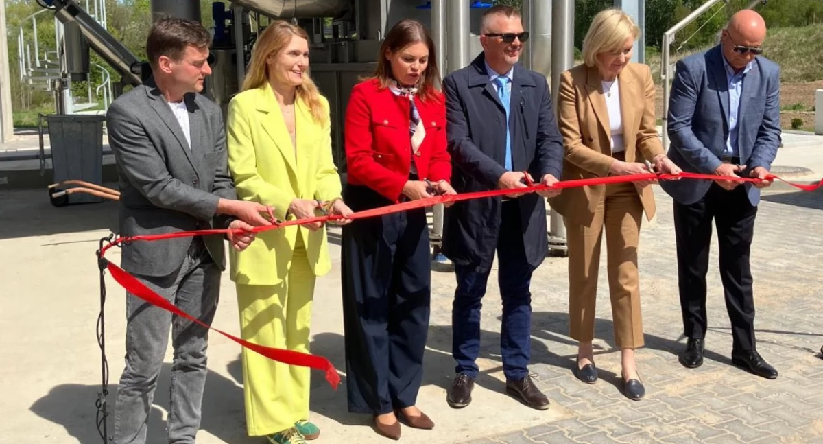 Nowoczesna oczyszczalnia ścieków otwarta w Sorkwitach