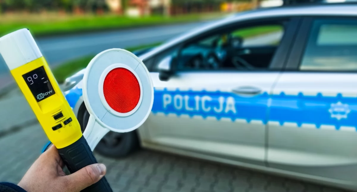 Nietrzeźwy kierowca zatrzymany w Babiętach. Mógł doprowadzić do tragedii