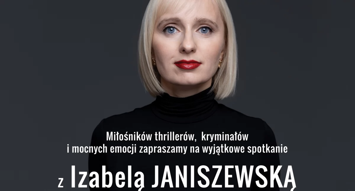 Spotkanie autorskie z Izabelą Janiszewską