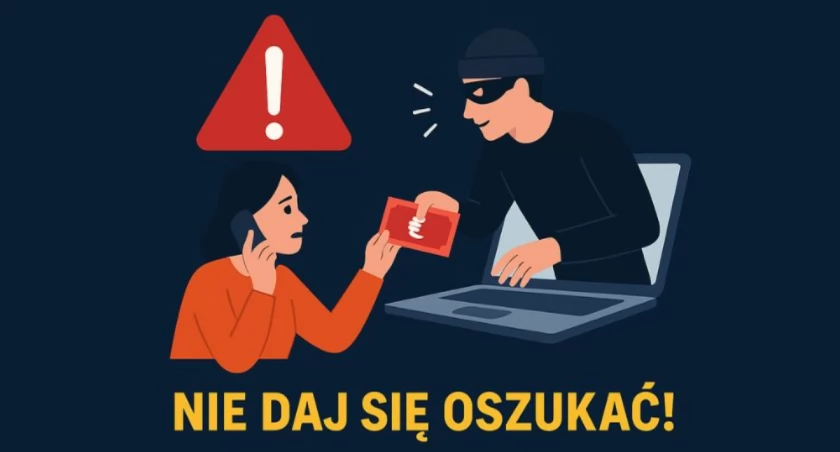 Oszuści znowu w akcji: mieszkanka Mrągowa straciła ponad pół miliona złotych