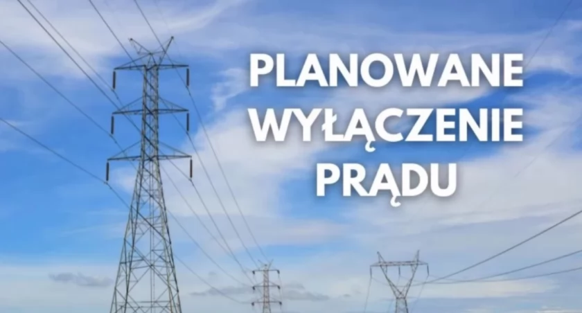 Wyłączenia prądu w powiecie mrągowskim – sprawdź, kogo dotyczą