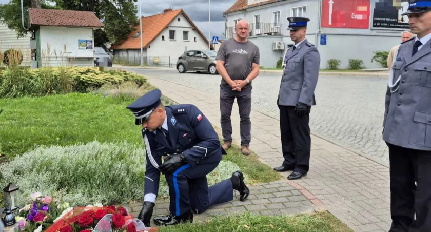 Mikołajki pamiętają o mł. asp. Marku Cekale