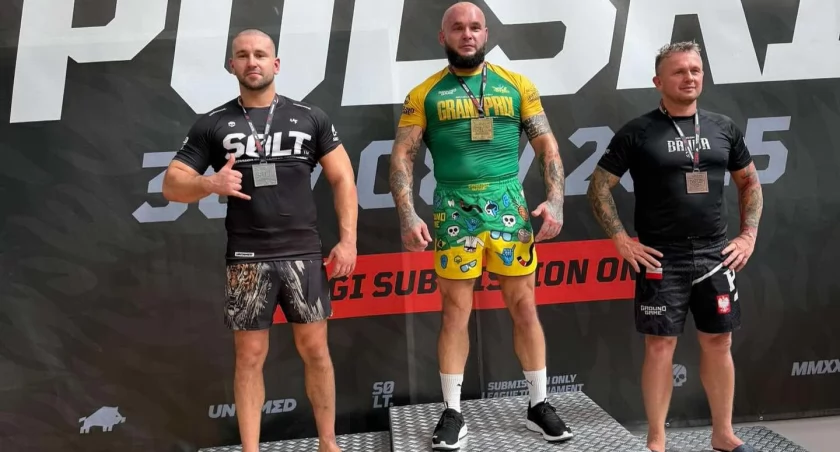 Husaria BJJ Mrągowo z medalem Mistrzostw Polski