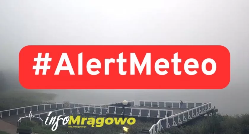 IMGW ostrzega przed gęstą mgłą w powiecie mrągowskim