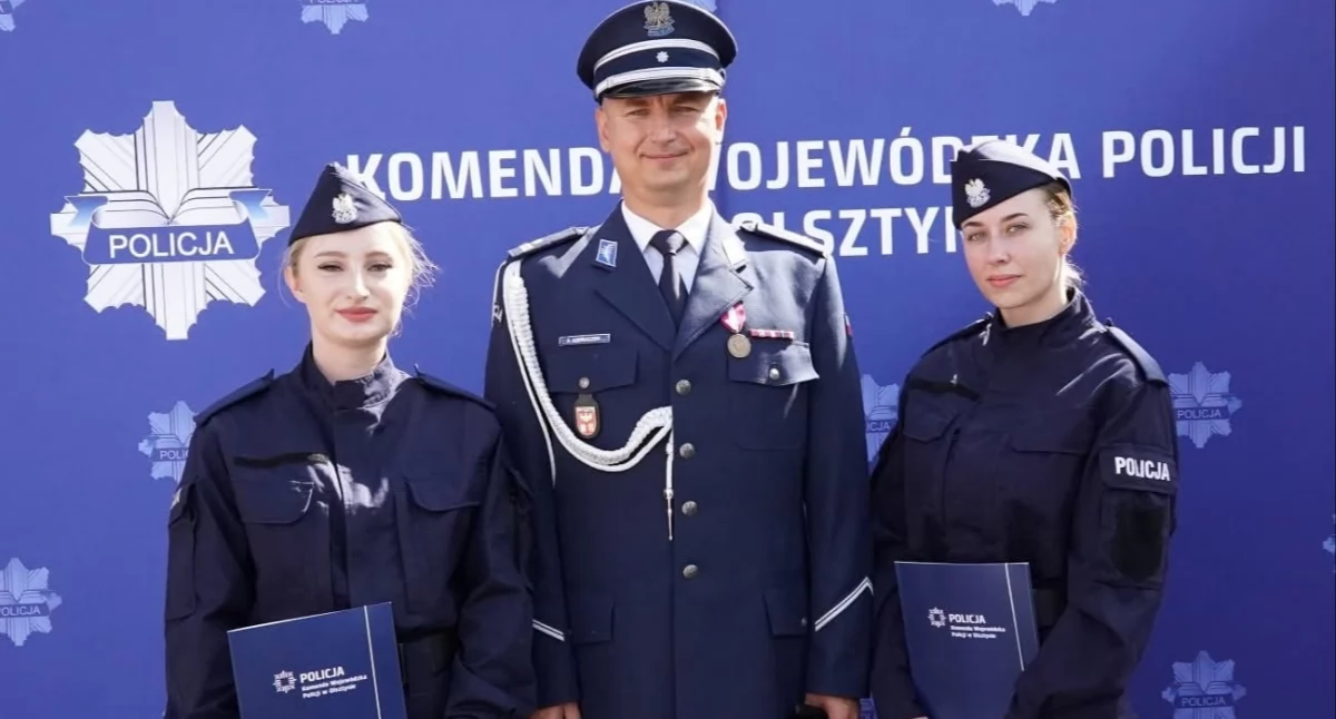 Nowe funkcjonariuszki w szeregach mrągowskiej policji
