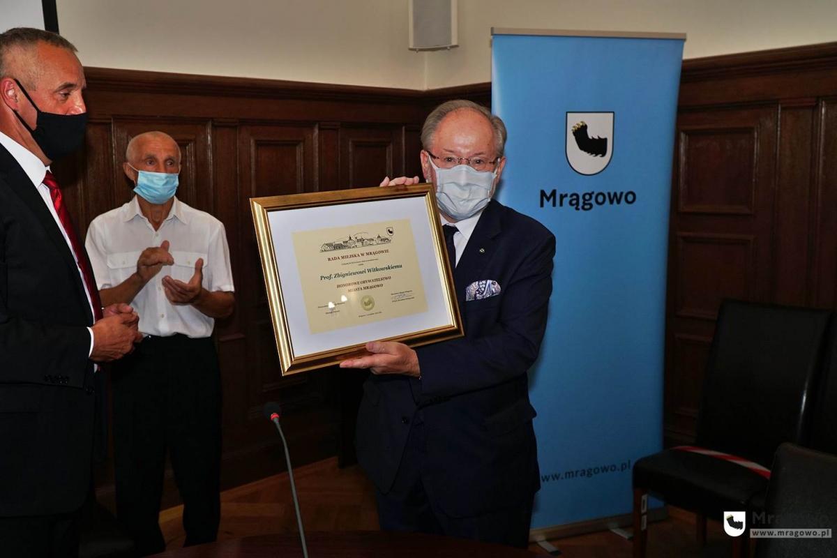 Mrągowo ma nowego Honorowego Obywatela!