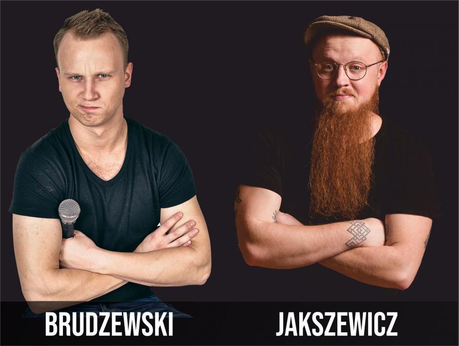 Brudzu i Jaksa rozśmieszą Mrągowo, czyli gra wstępna przed 2. Galą Stand-Up Mrągowo