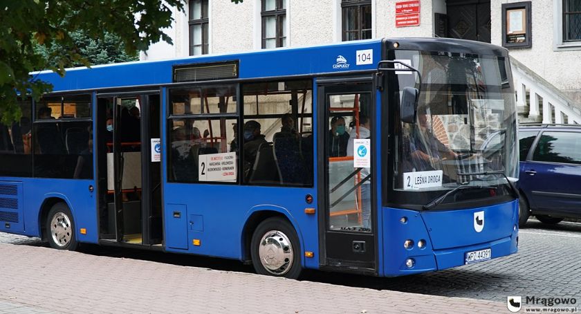 Komunikacja miejska w Mrągowie - Wszystkich Świętych 2021 [ROZKŁAD]