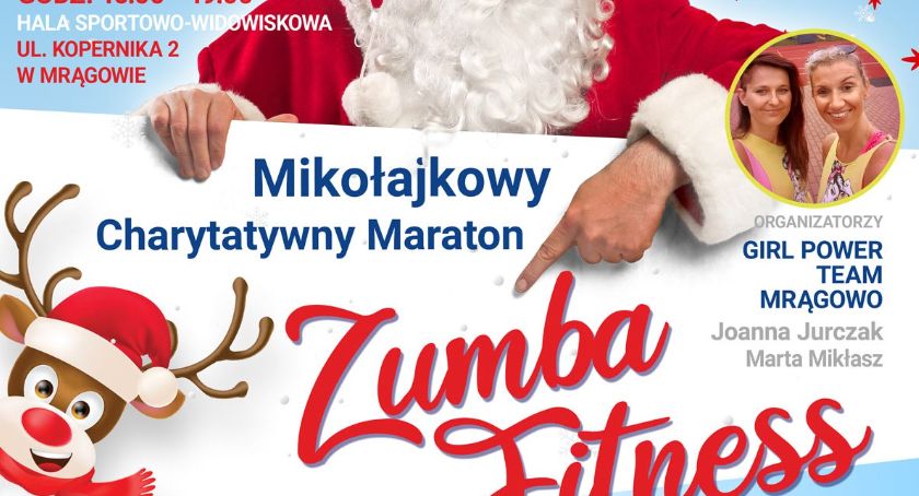 Charytatywny Maraton Zumba w Mrągowie