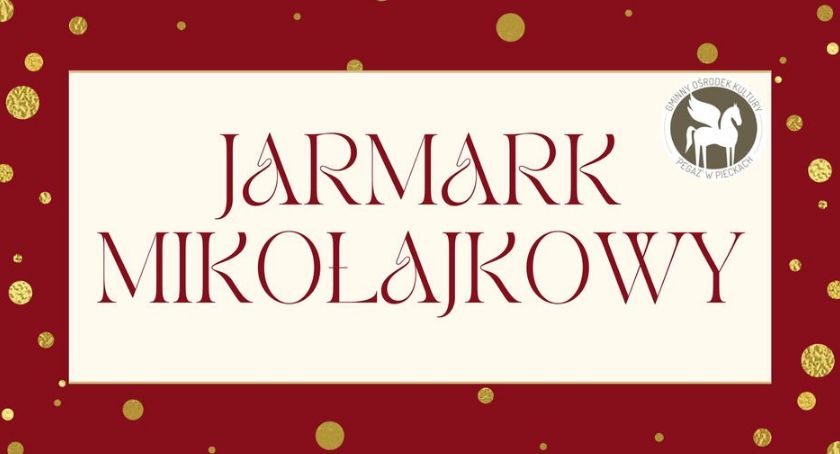 Jarmark Mikołajkowy z Gminnym Ośrodkiem Kultury 