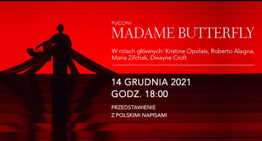 Madame Butterfly w kinie Zodiak - retransmisja z The Metropolitan Opera