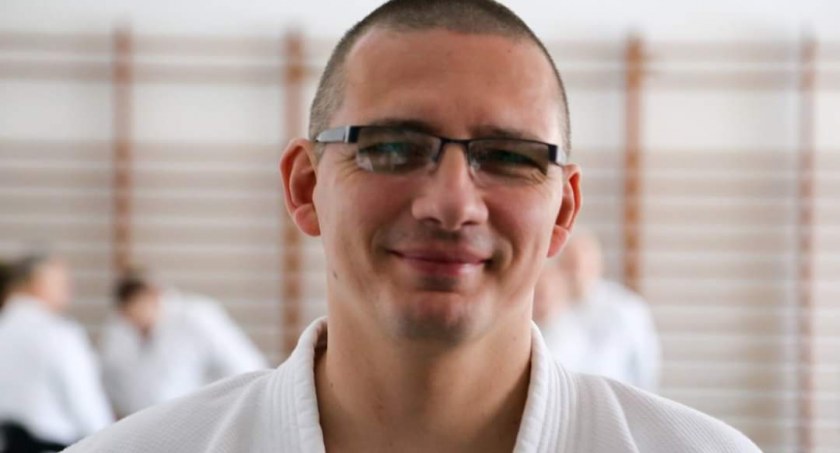 Prezes Mrągowskiego Klubu Aikido i Samoobrony z piątym danem!