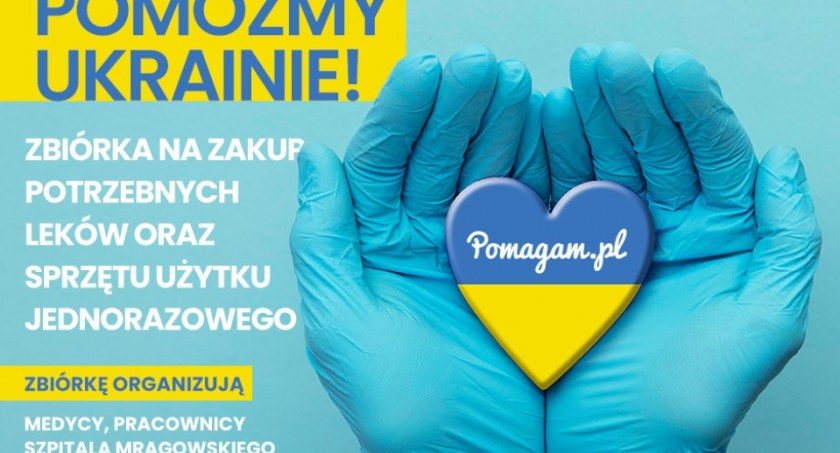 Pracownicy mrągowskiego szpitala apelują - potrzebny sprzęt dla medyków z Ukrainy