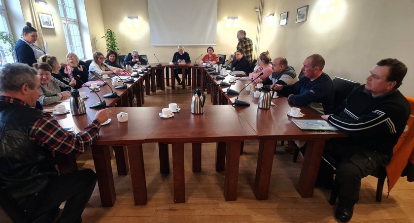 Burmistrz Mikołajek spotkał się z sołtysami