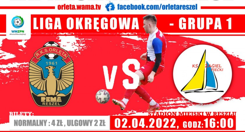 Żagiel obiera kurs na Reszel - celem pierwsze wiosenne punkty