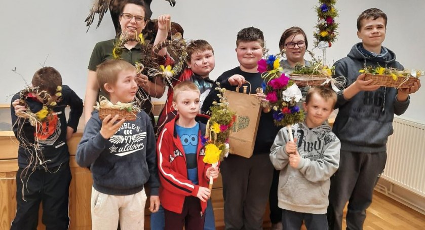 Palmy wielkanocne w nadleśnictwie Mrągowo 
