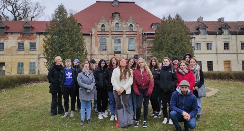 Niecodzienne zajęcia uczniów mrągowskiego Zespołu Szkół nr 2