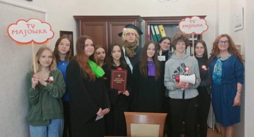 W mrągowskim Zespole Szkół nr 2 rocznicę Konstytucji 3 Maja już obchodzono