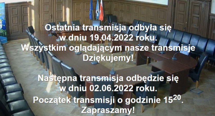 LII sesja Rady Miejskiej w Mrągowie - zaproszenie