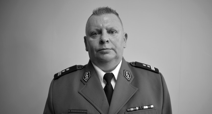 Odszedł Robert Wierciszewski - były komendant policji w Mikołajkach i Mrągowie miał 51 lat