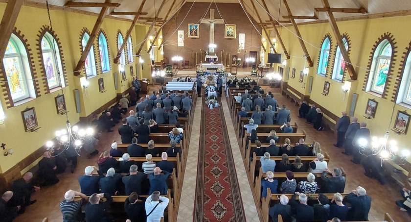 Pożegnanie mł. insp. Roberta Wierciszewskiego