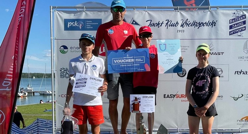 Maciej Szawkowski zwycięzcą regat o Srebrny Żagiel Optimista!