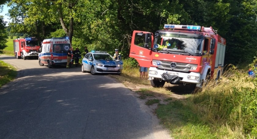 Policja wyjaśnia przyczyny wypadku na trasie Rosocha - Zielony Lasek