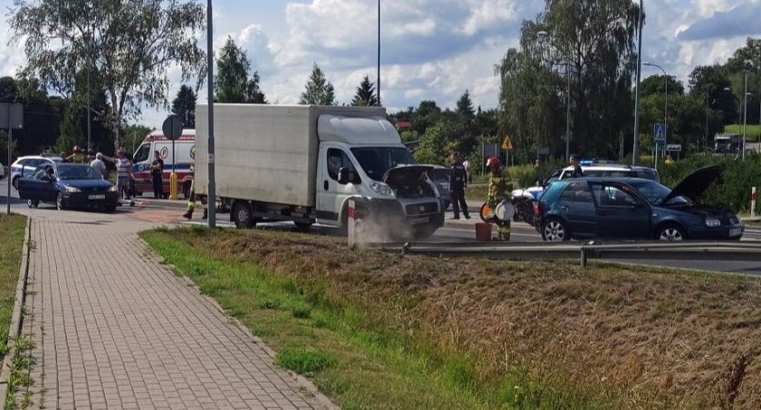 Potrącenie na pasach przy Adamsie