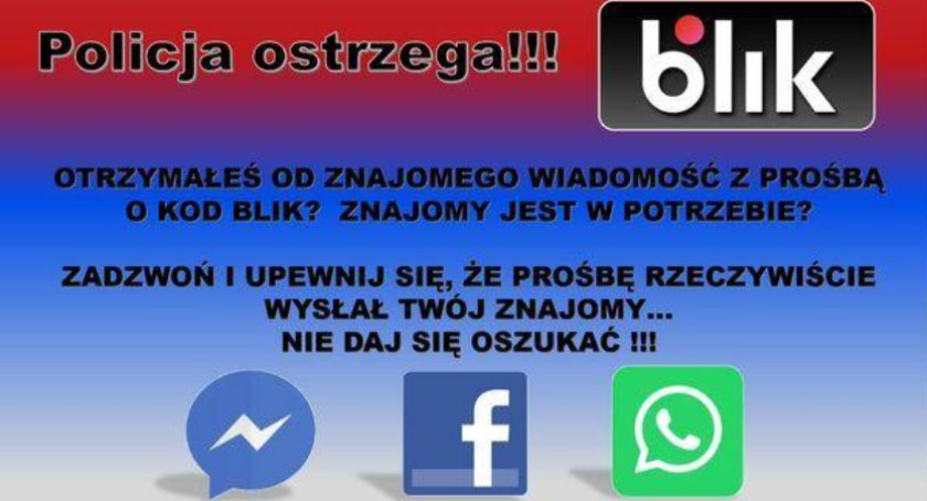 Mieszkańcy powiatu mrągowskiego znów oszukani na BLIK-a