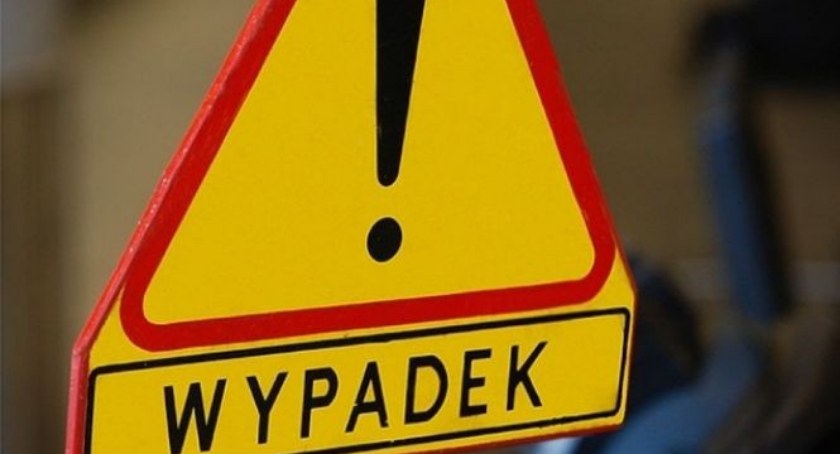 Mrągowo: Wypadek na Olsztyńskiej, Niemka trafiła do szpitala