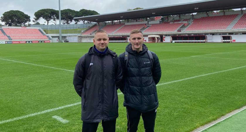 Sztab UKS Mini Soccer Academy na stażu w Lizbonie