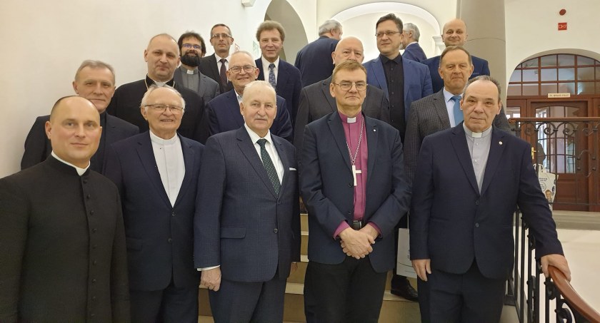 Noworoczne spotkanie przedstawicieli kościołów z Warmii i Mazur z marszałkiem Brzezinem