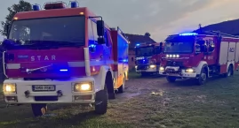 Jora Wielka: szybka akcja strażaków zapobiegła tragedii