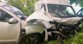 Czołowe zderzenie na DK16 pod Mikołajkami. Jedna oso&hellip;