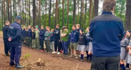 Policjanci odwiedzili obozy w Mojtynach i Zyzdrojowe&hellip;