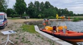 Tragedia na jeziorze Tałty - nie żyje 8-letnia dziewczynka