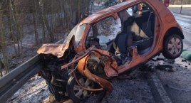 Wypadek na trasie Mrągowo - Piecki. Nie żyje 24-letn&hellip;