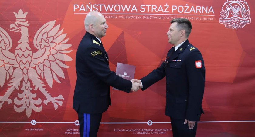 Biała Podlaska: Po kilku miesiącach bialska straż pożarna będzie miała zastępcę Komendanta. Paweł Jakubowicz na stanowisku