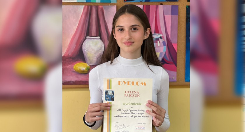 Biała Podlaska: Dobrze wie czym jest autoportret. Została wyróżniona