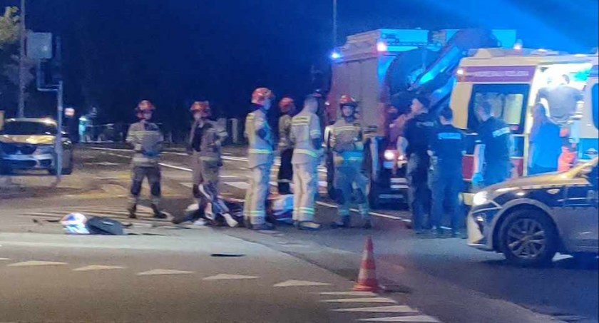 Biała Podlaska: Wymusił pierwszeństwo. Jedna osoba poszkodowana