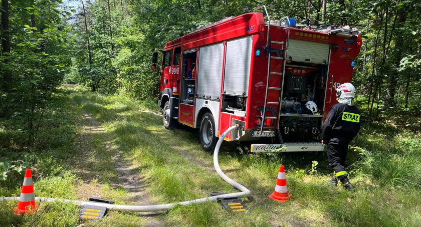 Gmina Drelów: Ćwiczyli pompowanie wody na dalekie odległości