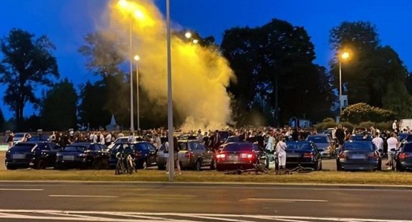 Biała Podlaska: Drift i głośne wydechy na celowniku policjantów
