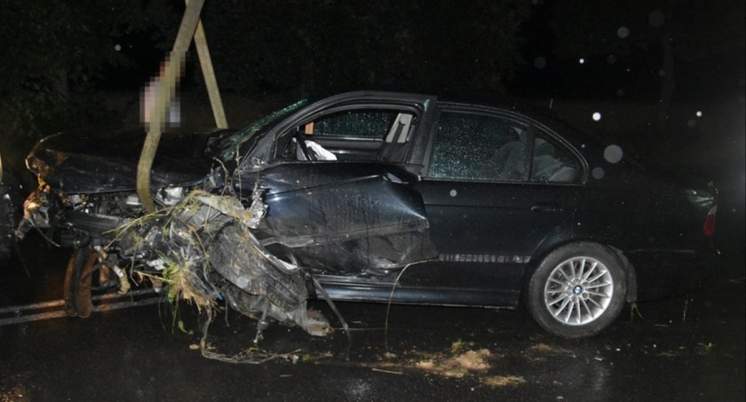 Gmina Janów Podlaski: Spowodował wypadek 
