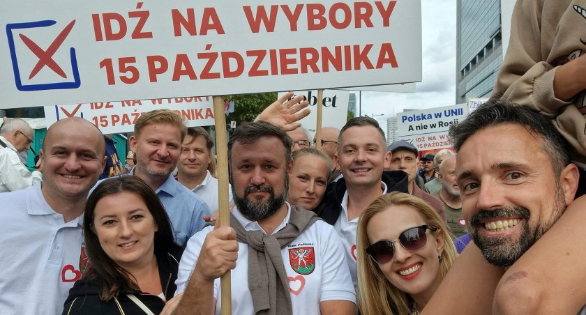 WYBORY 2023: Biała Podlaska: Koalicja Obywatelska szykuje zgromadzenie w centrum miasta. Ma to być Polska w naszych sercach