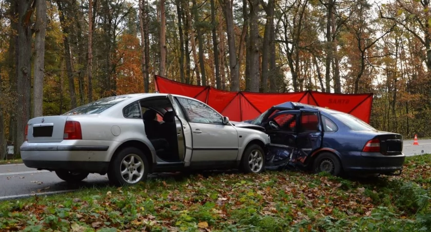 Gmina Drelów: Tragiczne zderzenie na drodze W-813 w miejscowości Zahajki. Kierowca Opla stracił panowanie nad autem, zginął na miejscu